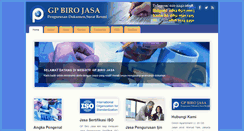 Desktop Screenshot of gpbirojasa.com